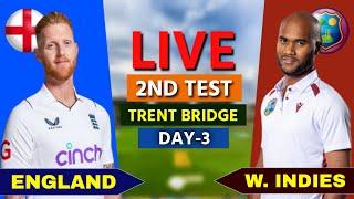 West Indies vs England Live 2nd Test Day 3  WI vs ENG Live Day 3  S3