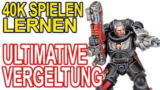 ICH LERNE WARHAMMER 40K SPIELEN DEATHWATCH VS ULTRA MARINES SPIEL 2 VERGELTUNG 10th Battlereport