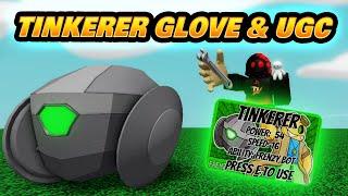How to get TINKERER Glove & Limited UGC in Slap Battles