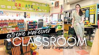 EXTREME Classroom Makeover  Tips & Tricks for Setting up a Classroom 2nd grade