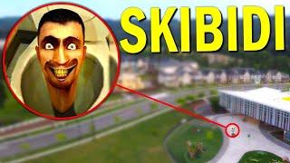 Drone Catches SKIBIDI TOILET IN REAL LIFE *SKIBIDI BOP YES YES YES*