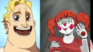 Mr Incredible becoming Canny Circus Baby FULL  FNAF Animation