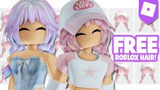 GET ALL 5 *FREE* CUTE HAIR & ITEMS NOW    ROBLOX FREE UGC