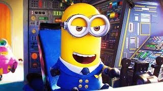 MINIONS THE RISE OF GRU Clip - Minions Flying A Plane 2022