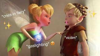 Tinkerbell being a gaslight gatekeep girl boss for 1 minute and 57 seconds straight