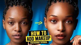 How To Apply Realistic LIPSTICK and MAKEUP in Photoshop  Skin Retouching Tutorial