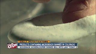 Hickenlooper signs microbead ban into law