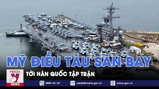 Mỹ điều tàu sân bay tới Hàn Quốc - Tin Thế giới - VNews