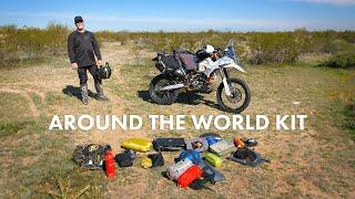 Everything Needed for an Around the World Adventure - 100% Camping - rtwPauls Full Travel Kit