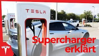 Tesla Supercharger V2-4 - So parkst und lädst du richtig Tesla für Einsteiger