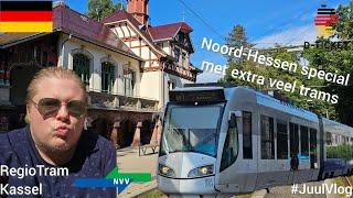 TRAMS op DIESEL rondom KASSEL  RegioTram Kassel met het #Deutschlandticket  #JuulVlog