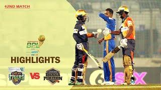 Dhaka Platoon vs Khulna Tigers Highlights  42nd Match  Season 7  Bangabandhu BPL 2019-20