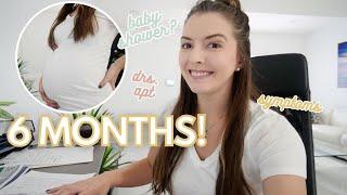 6 MONTH PREGNANCY UPDATE  baby measuring big pregnancy anemia glucose test  KAYLA BUELL