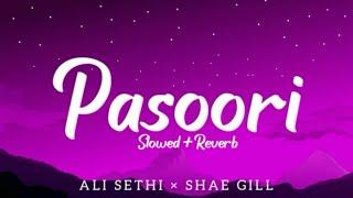 Pasoori Slowed + Reverb – Ali Sethi x Shae Gill  Fazal Abbas  Xulfi  Coke Studio  LS04