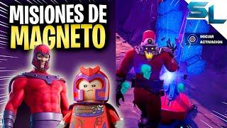 Como COMPLETAR TODAS las MISIONES DE MAGNETO NUEVA SKIN TEMPORADA 3 CAPITULO 5 FORTNITE