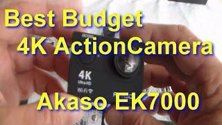 Unboxing and Using AKASO EK7000 4K Action Camera with LOADS of Test clips