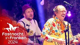 Gankino Circus machen Musik  Fastnacht in Franken 2024  BR Kabarett & Comedy