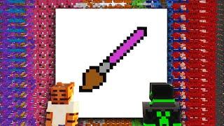 We Built Microsoft Paint in Minecraft again