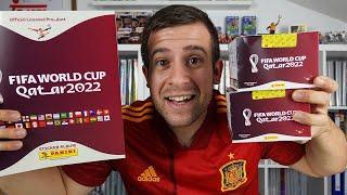 POR FÍN UNBOXING *CAJA 100 SOBRES* QATAR WORLD CUP 2022 PANINI