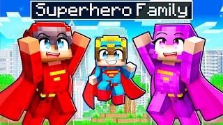 Adopted By SUPERHEROES In Minecraft