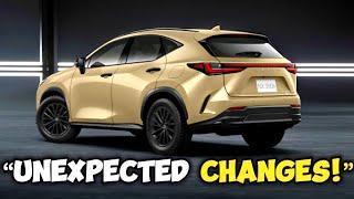 “2025 Lexus NX Buckle Up for the Unexpected”