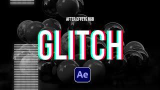 Create the RGB Split Effect in After Effects  Glitch Splitting Effect