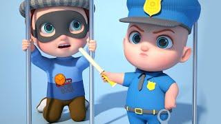 Police Officer Song  Policeman Keeps Everyone Safe  GoBooBoo Canciones Infantiles