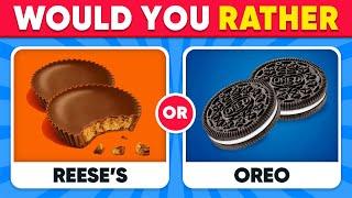 Would You Rather...?  Junk Food Edition  Daily Quiz