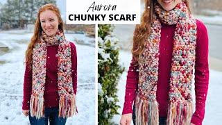 Chunky Crochet Scarf Pattern For Beginners 2 Hour Crochet Scarf