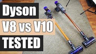 Dyson V8 vs Dyson V10 - Detailed Tests and Comparison