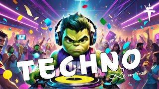 TECHNO MIX 2024  Rave Techno Remixes for Party Gym and Car Music