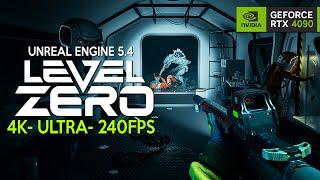 LEVEL ZERO Beta Gameplay  New ULTRA REALISTIC Horror Shooter with ALIENS in Unreal Engine 5