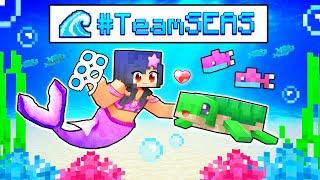 Saving The OCEAN With #TeamSEAS In Minecraft