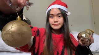 ASMR POV YOU’RE MY CHRISTMAS TREE  decorating you 