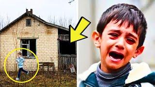 Officer Sees Boy Running Out From Abandoned House - WHAT HE FOUND INSIDE LEFT HIM IN TEARS