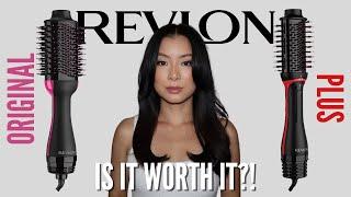 Revlon One Step Hair Dryer & Volumizer vs NEW Revlon Plus Review  Is it Worth it?