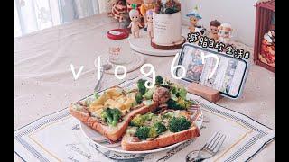 「一人食vlog67」 西兰花乳酪吐司披萨 鲜炖燕窝   鸡蛋三明治 富士山牛奶  奶酪蛋糕  黑椒鸡胸肉炒杂菜  酸奶麦片  拼一个熊猫头套