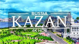 Kazan Russia  - by drone in 4K HDR 60fps