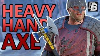 Mordhau Heavy Handaxe Gameplay - Full Match at Mountain Peak Invasion chill commentary