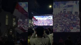 Tempat nobar piala Asia U23 perebutan juara 3 di Medan malam ini didepan kantor walikota Medan ya