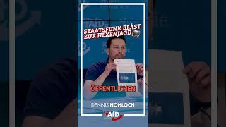 Staatsfunk bläst zur Hexenjagd auf Sylt-Gröhler – aber schützt Politiker der Altparteien #sylt #afd