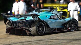 Bugatti Bolide LOUD De Throttled Exhaust Sound Goodwood Festival of Speed 2024