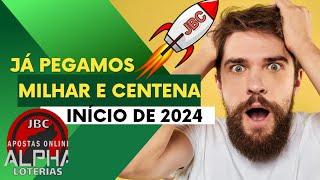 COMEÇOU 2024 JÁ PEGAMOS MILHAR E CENTENA