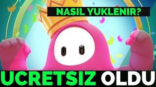 FALL GUYS ÜCRETSİZ OLDU  EPİC GAMES PC NASIL YÜKLENİR ???