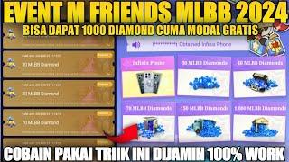 EVENT M FRIENDS Cara Mendapatkan 1000 Diamond Murah Cuma Modal 1K  Diamond Murah Mobile Legends