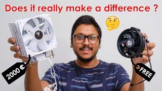 Stock Cooler vs Budget Air Cooler...  Should You really buy it for Your PC ?