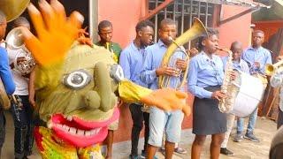 Giant Puppets of Kinshasa - workshop