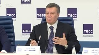 Виктор Янукович о своём обращении к Путину