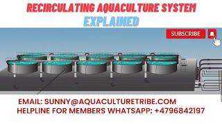 How does the RAS recirculating aquaculture system work ?