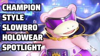 Champion Style Slowbro - HolowearSkin Spotlight Pokémon UNITE
